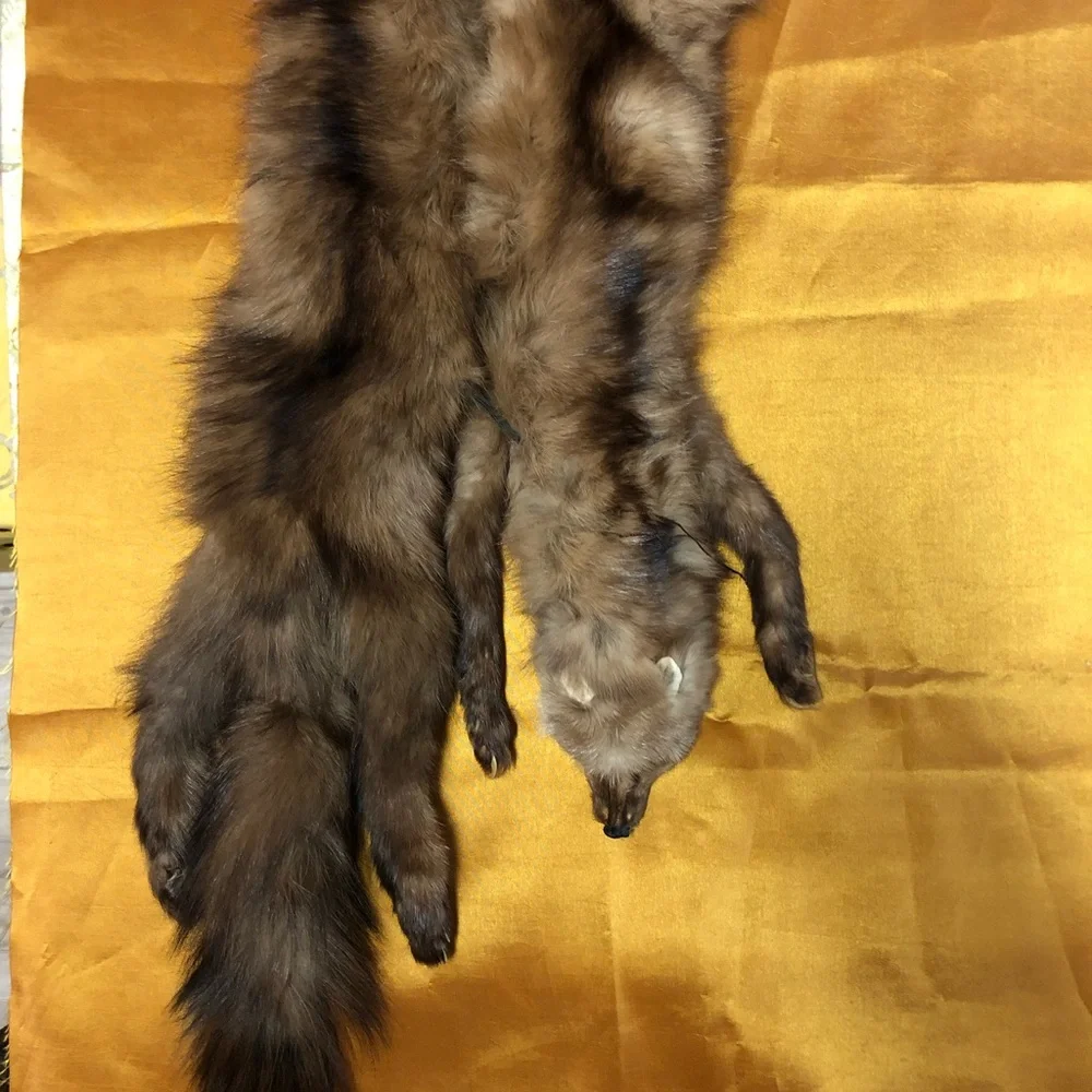 Elegant Brown Fur/Mink Collar - Picture 7 of 12